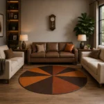 Premium Home Feature Cowhide Leather Rug