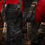 Blacksmith Leather Apron with Split Leg - Image 2