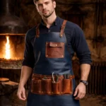 Steelhide Tough Crazy Horse Leather Apron