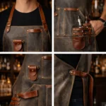 CocktailCraft Signature Leather Apron - Image 2