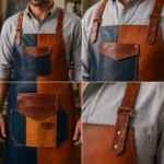 AC Special Edition Crazy Horse Leather Apron - Image 2