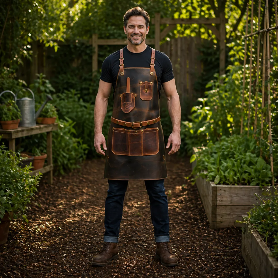 Untitled-2026-04-30T204719.919.webp VerdantShield Leather Gardening Apron - Image 1