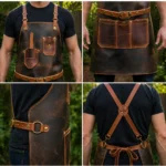 VerdantShield Leather Gardening Apron - Image 2