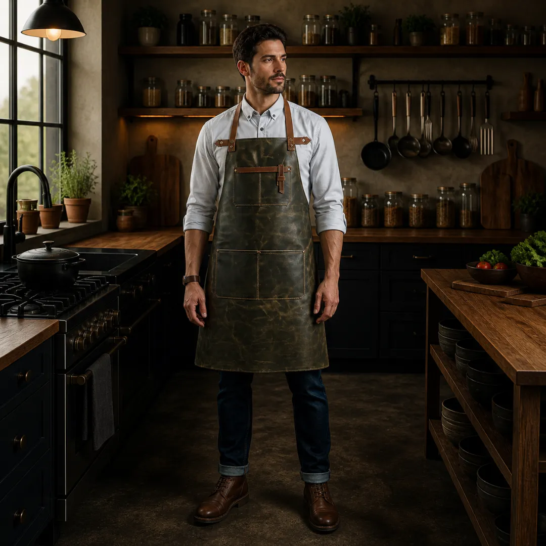 Untitled-2026-05-02T113200.717.webp Tri-Tone Cooking Apron - Image 1
