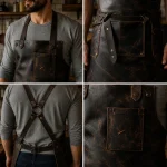 SizzleGrill Leather Apron - Image 2