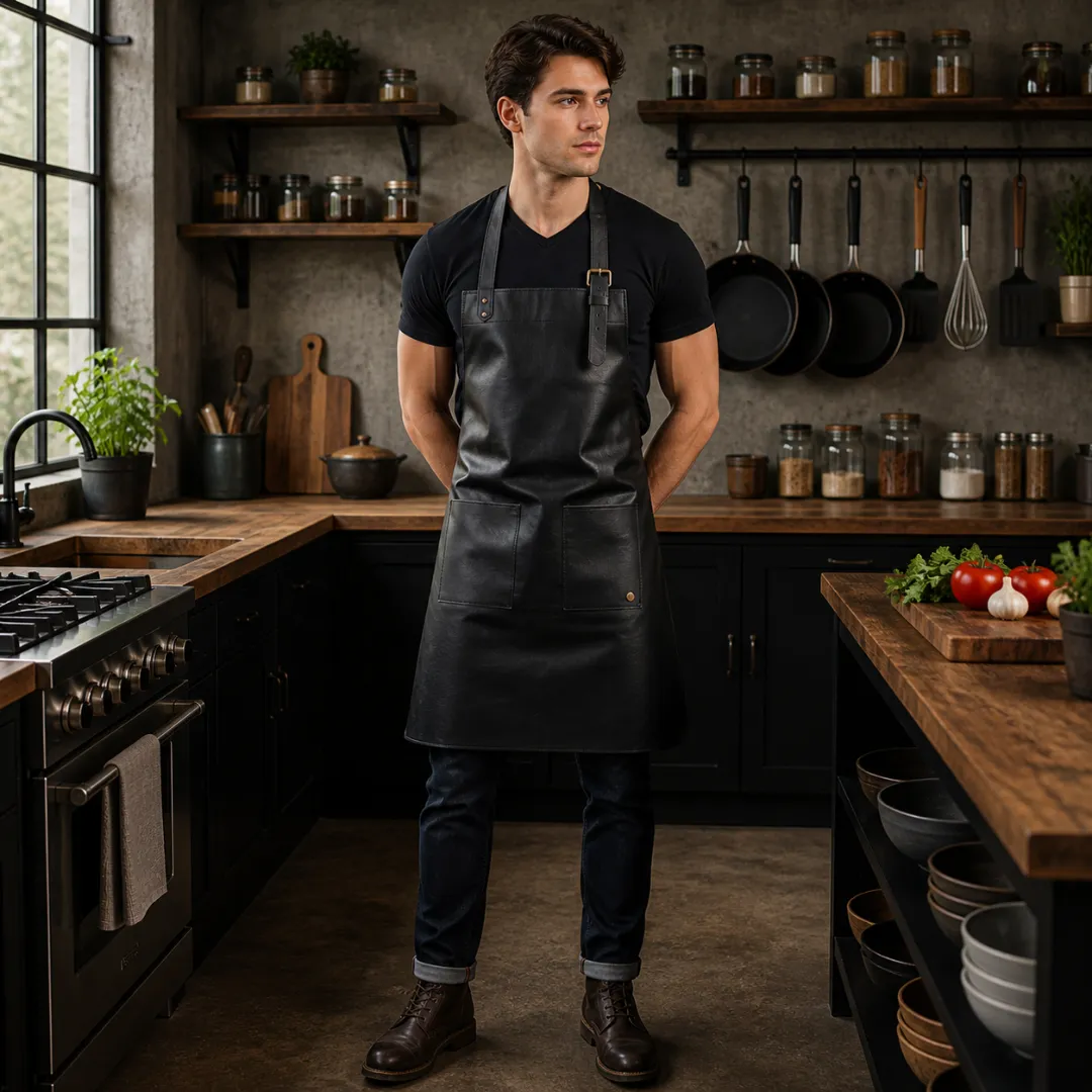 Untitled-2026-05-02T134559.968.webp FlameFrenzy Chef Apron - Image 1