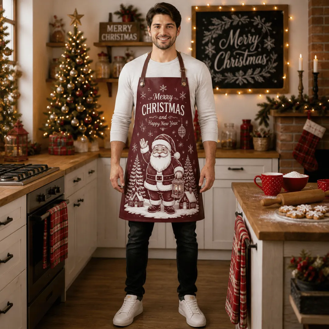 Untitled-2026-05-04T214615.282.webp Starry Night Mahroon Crazy Horse Leather Apron - Image 1