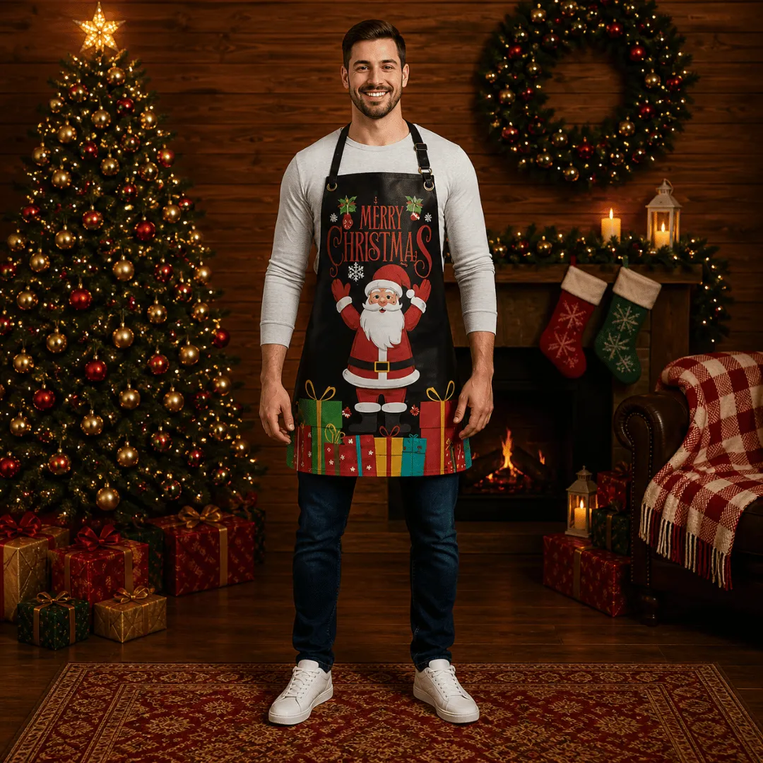Untitled-2026-05-04T230236.139.webp Merry Maker Black Crazy Horse Leather Apron - Image 1