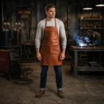 Cooper 2 Pockets TanCowhide Leather Apron