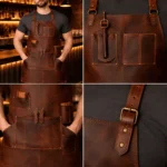 PourMaster Pro Leather Bar Apron - Image 2