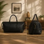 Men's 30-Inch Genuine Vintage Leather Duffel Bag
