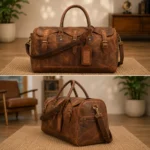 Leather Weekend Travel Bag | Full Grain Leather Duffle Bag