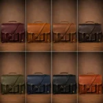 Personalized Leather Laptop Bag – Buffalo Messenger - Image 3