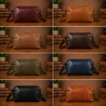 Handmade Leather Sling Crossbody Bag - Image 3