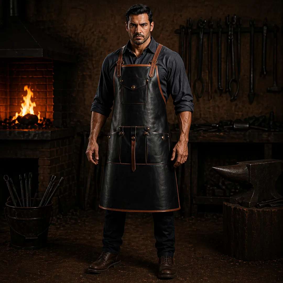 Untitled-51-1.webp Titan Guard Blacksmith Crazy Horse Leather Apron - Image 1