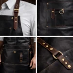 Forge Shield Crazy Horse Leather Apron - Image 2