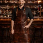 BarBlade Bar Cowhide Leather Apron