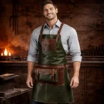 Molten Metal Crazy Horse Leather Apron