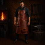 Ultimate Pro Blacksmith Crazy Horse Leather Apron