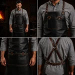 Heritage Crafter Blacksmith Leather Apron - Image 2