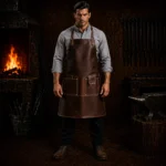 Supreme Shield Crazy Horse Leather Apron