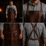 Supreme Shield Crazy Horse Leather Apron - Image 2