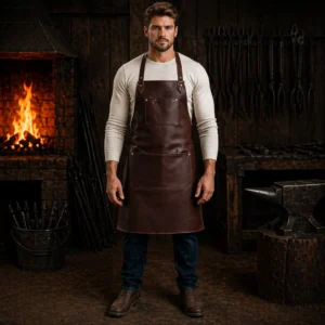 Timberline Armor Crazy Horse Leather Apron