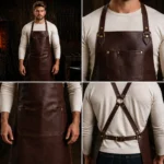 Timberline Armor Crazy Horse Leather Apron - Image 2