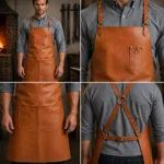 Bold Crafter Crazy Horse Leather Apron - Image 2