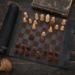 Magnetic Roll-up Leather Chess Set