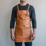 Foster 1 Pocket Tan Crazyhorse Leather Apron