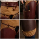 Horse Grooming Canvas & Leather Farrier Apron - Image 2
