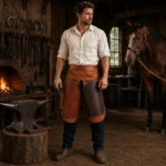 Horse Artisan Suede Farrier Apron