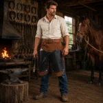 Horse Work Suede Leather Farrier Apron