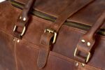Engraved Full-Grain Leather Duffle - Image 5