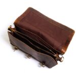 Personalized Leather Messenger Bag for 15" Laptop - Image 5